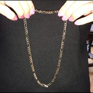 14k gold plated 20'’ Figaro chain